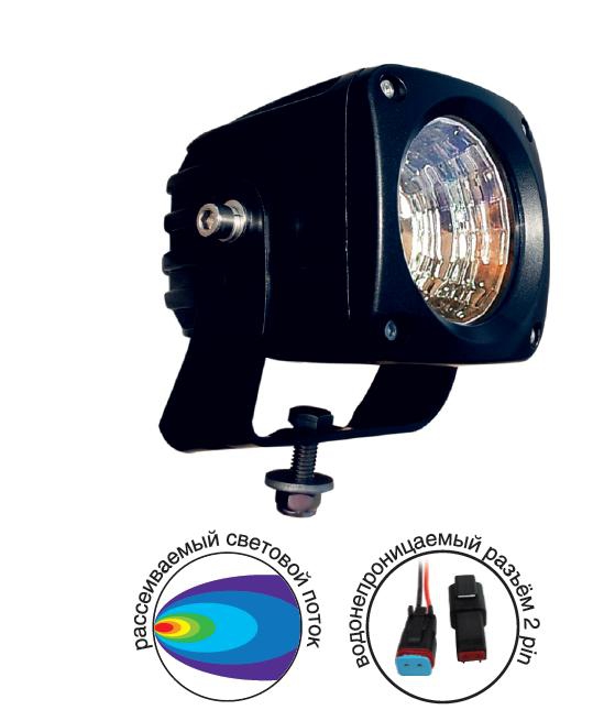 A80703S Светодиодные фары OFF-Road AVS Light FL-1415 (25W) серия Extreme Vision