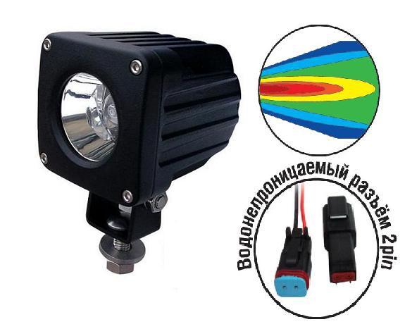 43905 Светодиодные фары OFF-Road AVS Light SL-1410A (SL-1237A) (10W) серия Extreme Vision