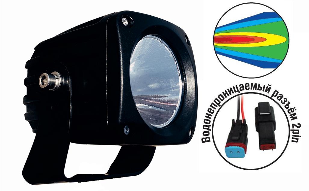 80453 Светодиодные фары OFF-Road AVS Light SL-1415A (25W) серия Extreme Vision